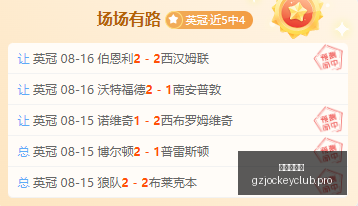 英超盛宴,状态火爆,欧洲联赛微,广州赛马会,赛程安排,赛马赛事,马匹资料,活动资讯